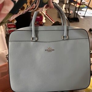 Coach laptop bag